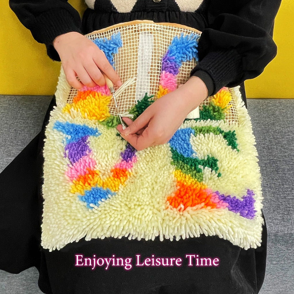 Unicorn Prince Latch Hook Pillow Kit